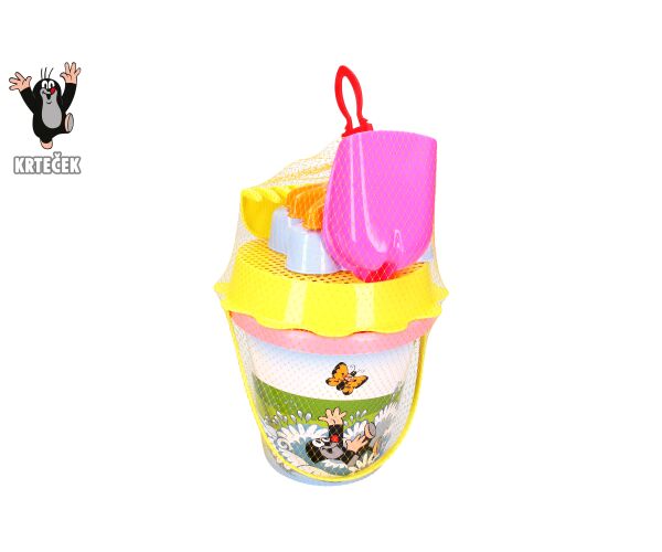 Písek sada Krtek 1,5 L růžová