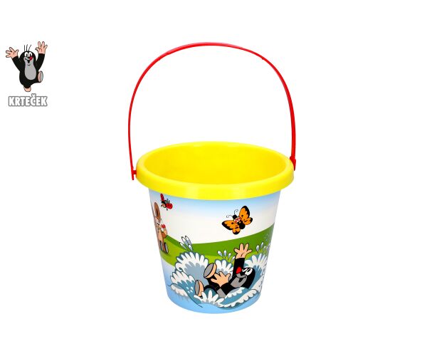 Kyblík Krtek 1,5 L žlutý