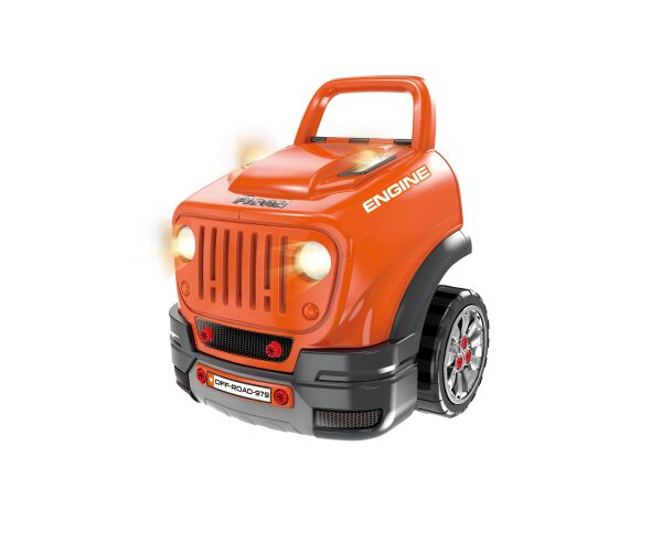 Motor šroubovací RC nad dálkové ovládání 40x39x47 cm - terénní auto