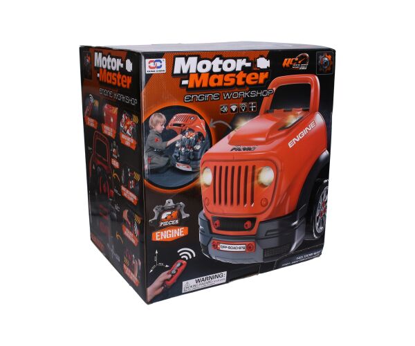Motor šroubovací RC nad dálkové ovládání 40x39x47 cm - terénní auto