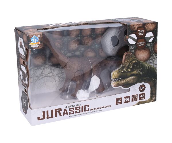 Dino Brachiosaurus RC na dálkové ovládání 18 cm