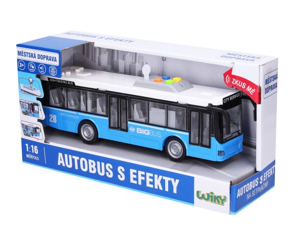 Autobus s efekty 29 cm - český obal