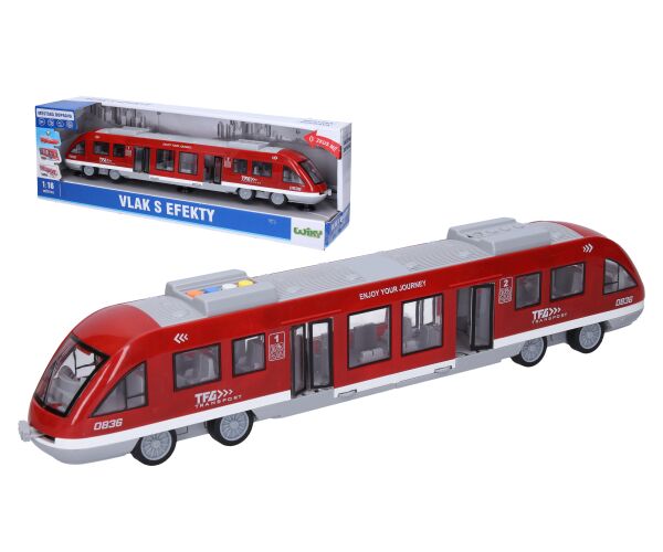Vlak s efekty 44 cm - český obal