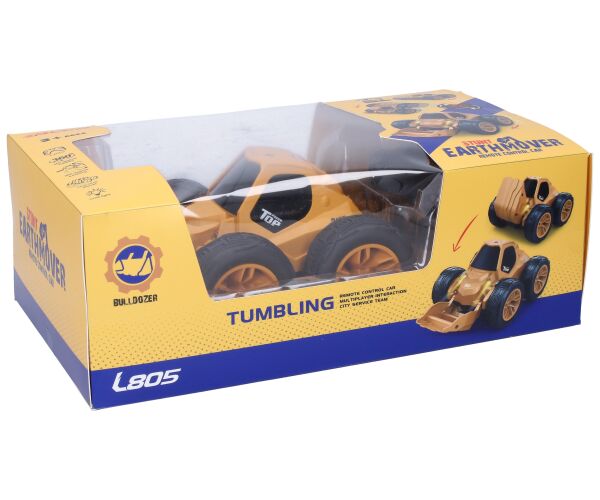 Buldozer překlápěcí RC na dálkové ovládání 20 cm