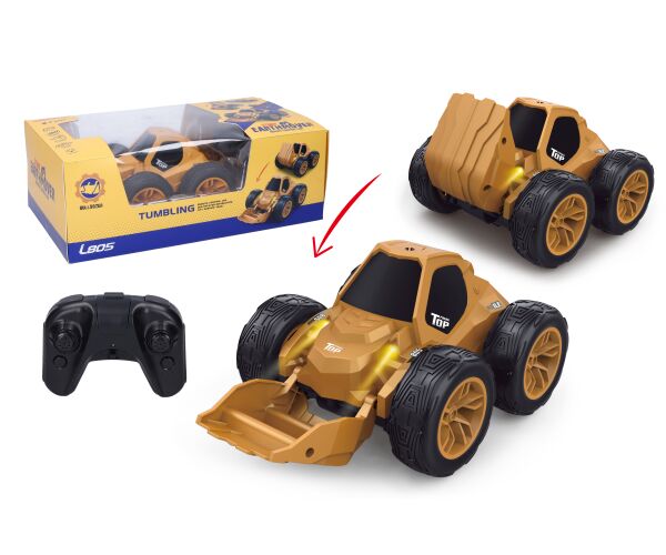 Buldozer překlápěcí RC na dálkové ovládání 20 cm