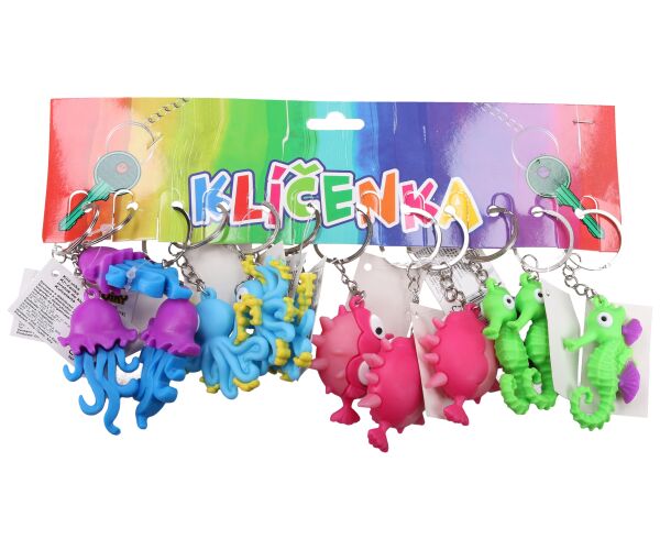 Klíčenka mořské zvířátka