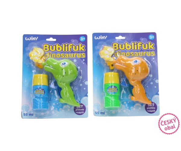 Bublifuk dinosaurus 55 ml - český obal