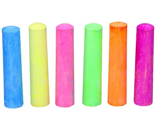 Chodníkové křídy FLUO 15ks