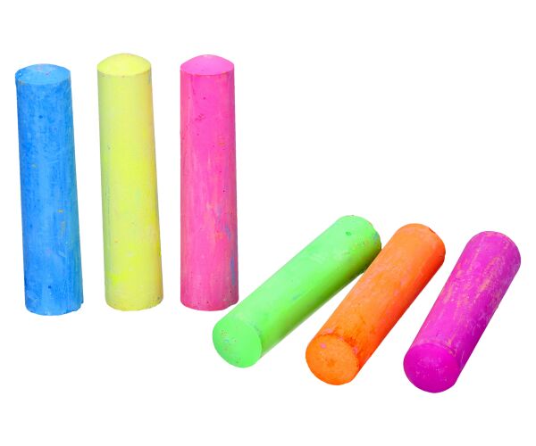 Chodníkové křídy FLUO 15ks