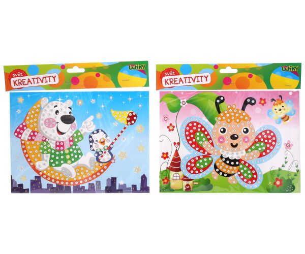 Kreativní set kamínky 19x26,5 cm - MIX