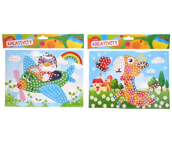 Kreativní set kamínky 19x26,5 cm - MIX