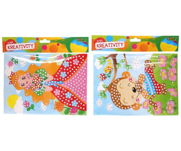 Kreativní set kamínky 19x26,5 cm - MIX