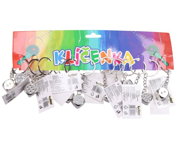 Klíčenka Hrací kostka