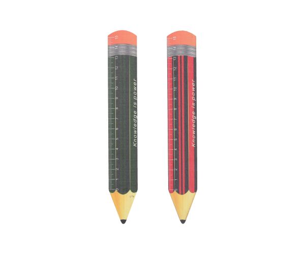 Pravítko dřevěné 15 cm - Tužka
