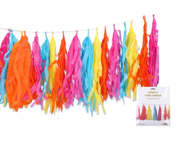 Girlanda střapcová 5 m