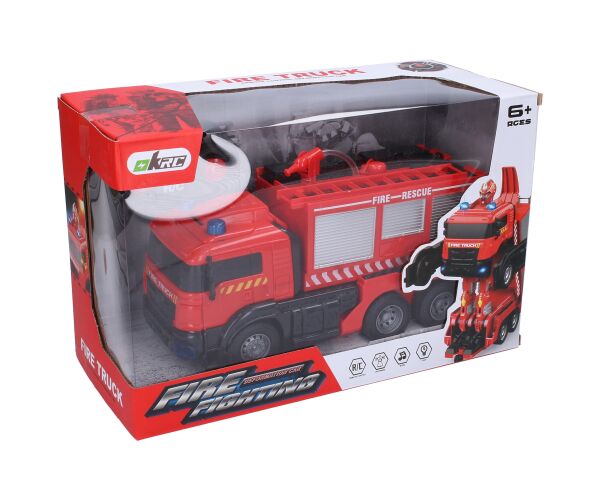 Autorobot RC hasiči s vodním dělem 26 cm