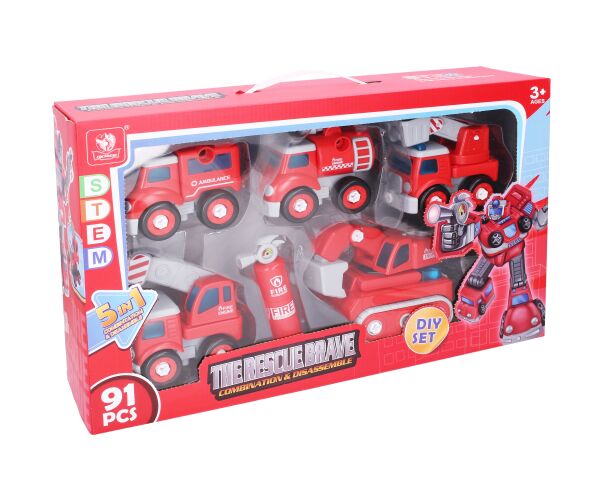 Autorobot šroubovací s efekty The Rescue Brave 32 cm