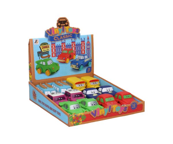 Auto měkký plast 9 cm