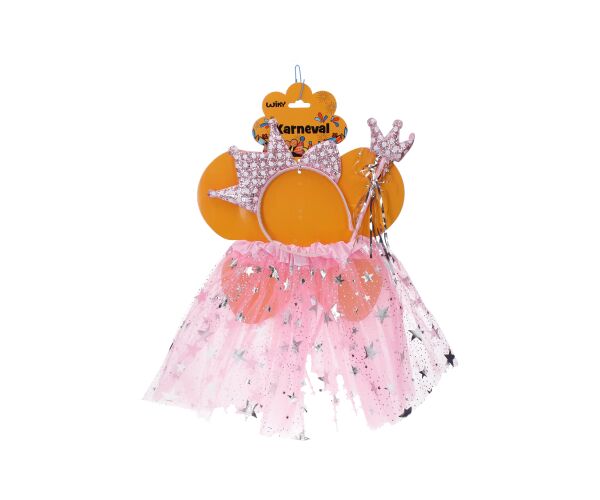Set karneval - víla fialová