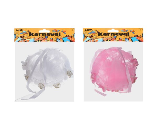 Set karneval - čelenka se závojem