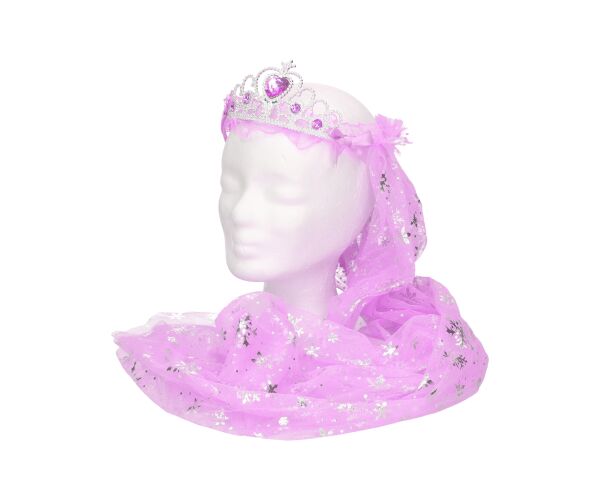 Set karneval - čelenka se závojem mix