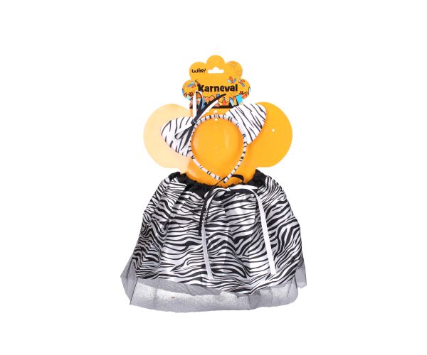 Set karneval - zebra