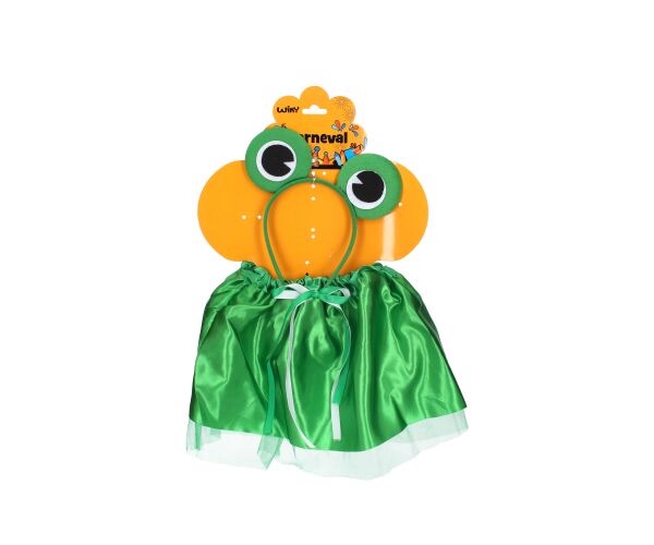 Set karneval - žába se sukní