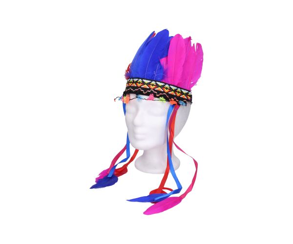 Set karneval - čelenka indián MIX