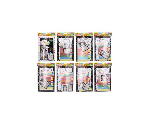 Kreativní set zábavné lepení 20x34 cm
