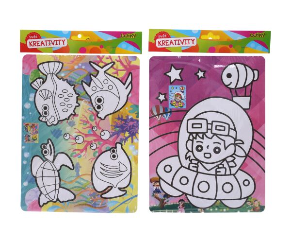 Kreativní set 20,5x30,5 cm - pískování