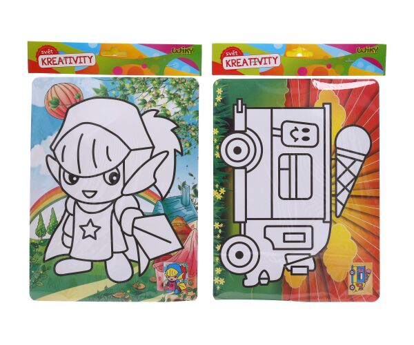 Kreativní set 20,5x30,5 cm - pískování