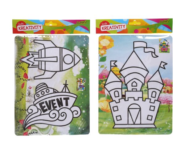 Kreativní set 20,5x30,5 cm - pískování