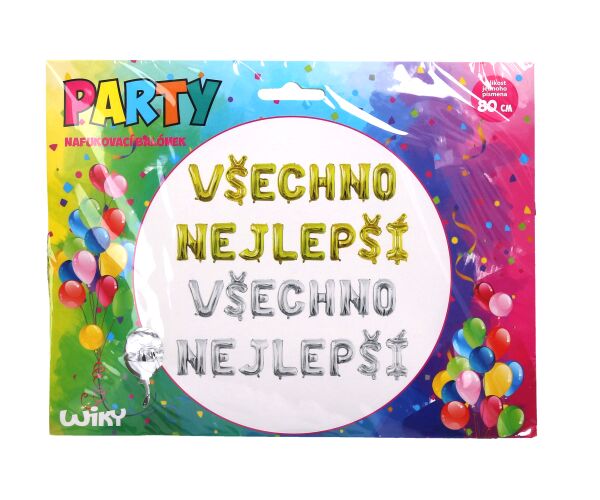 Balónek nafukovací - Všechno nejlepší