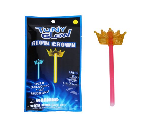 Svítící hůlka s korunkou