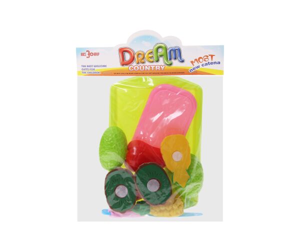 Krájecí ovoce set s tácem 21x14 cm
