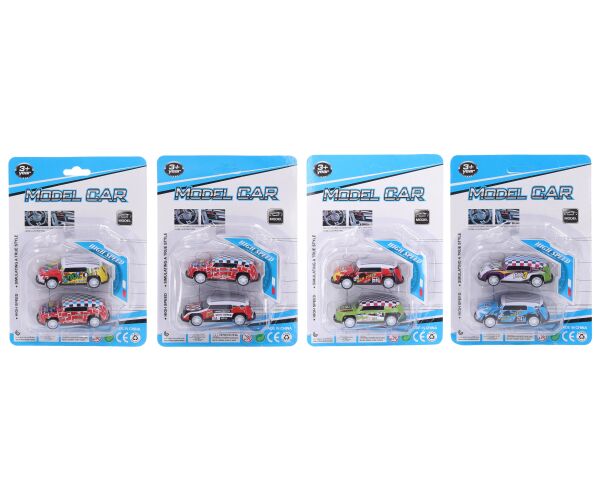 Auta 2 ks 6,5 cm