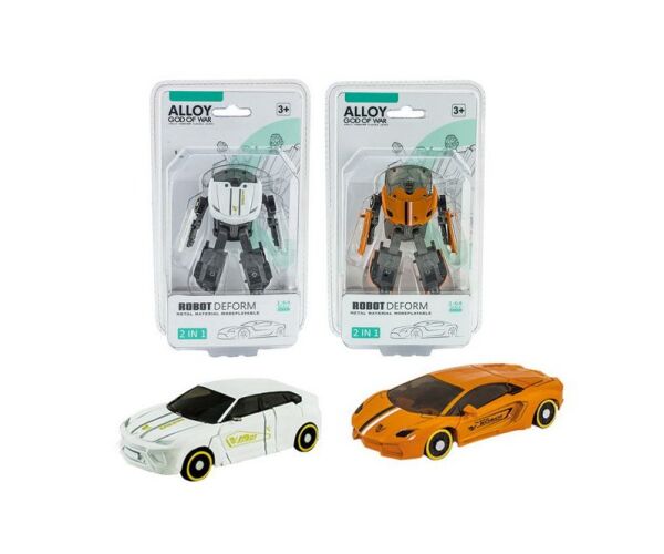 Autorobot kovový 11 cm