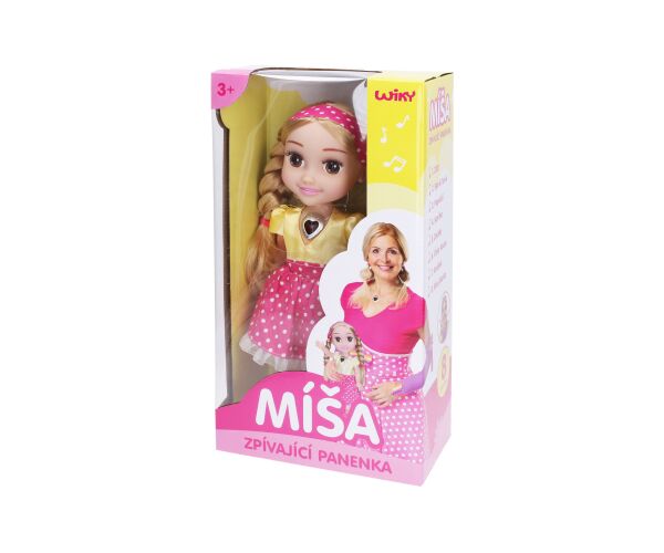 Zpívající panenka Míša Růžičková 33 cm - Český obal