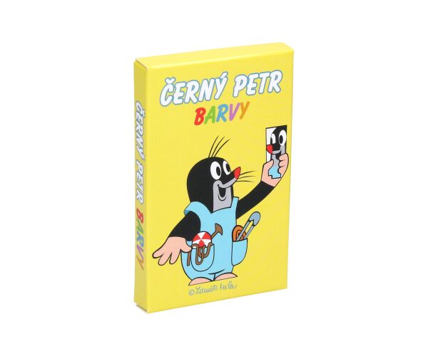Krtek černý petr - barvy