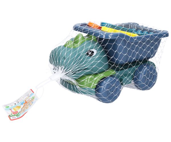 Auto na písek dino sklápěcí 27 cm