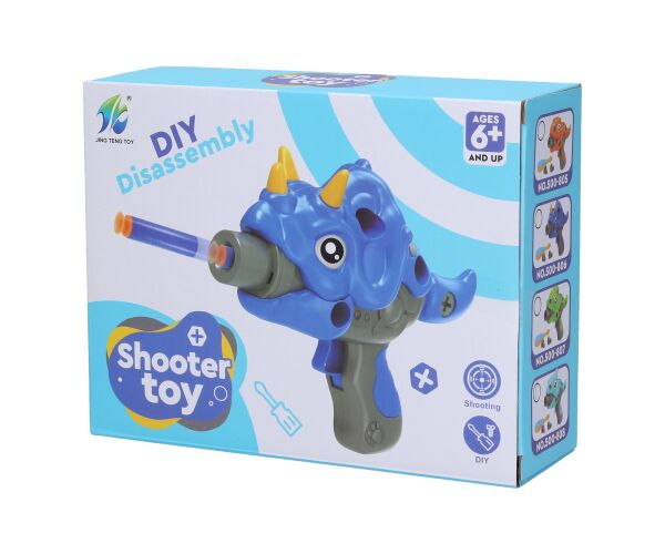 Pistole dino na pěnové náboje šroubovací 21 cm