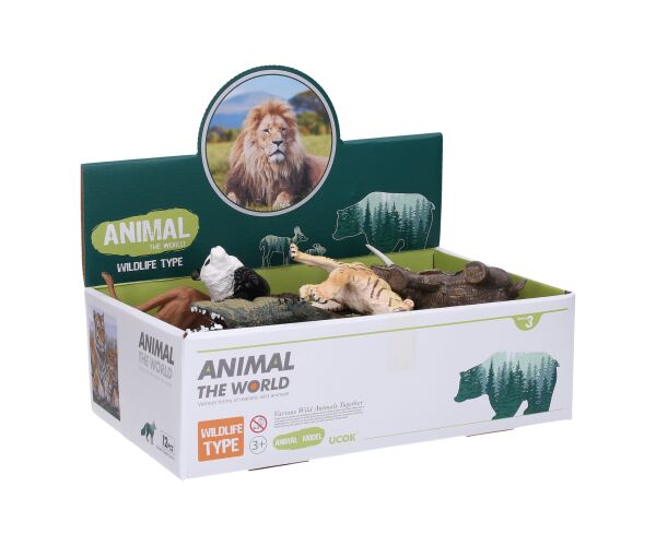 Zvířátko figurka savana 13 cm