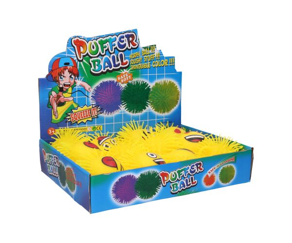 Mačkací míček s třásněmi 10 cm