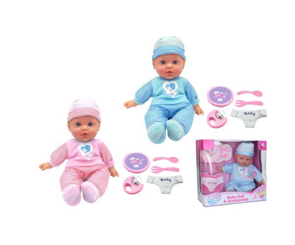 Miminko se zvuky a doplňky 41 cm
