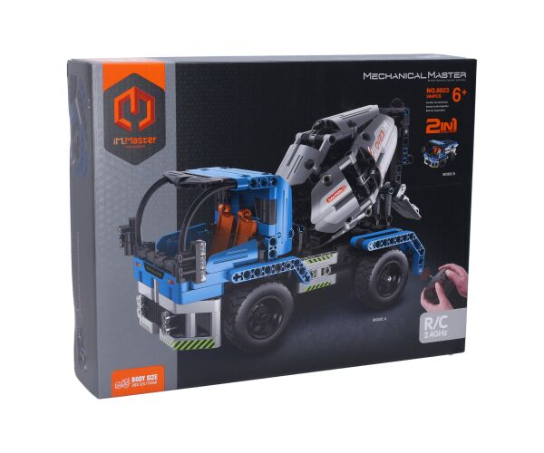 iM.Master Stavebnice Nákladní auto a domíchávač 2v1 RC 26cm