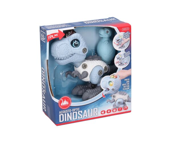 Dino šroubovací s efekty tyranosaurus 13 cm