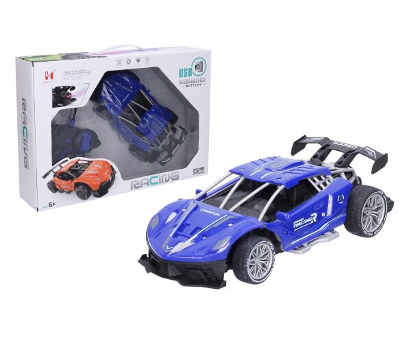 Auto závodní kouřící RC na dálkové ovládání 22 cm