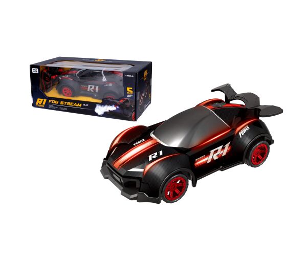 Auto svítící kouřící RC na dálkové ovládání 28 cm