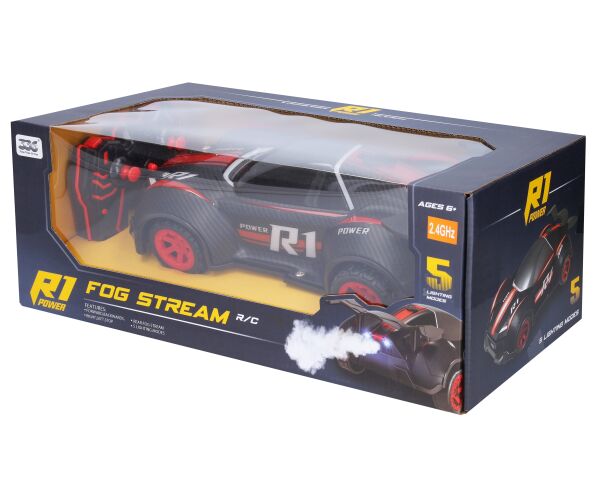 Auto svítící kouřící RC na dálkové ovládání 28 cm