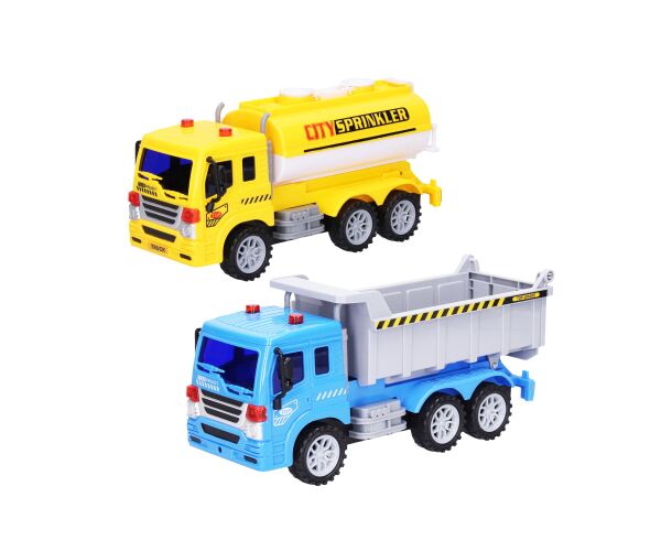 Auto nákladní a značky 2ks 25 cm - český obal